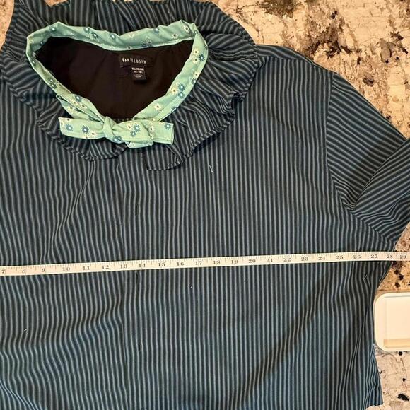 Upcycled Reworked Ruffle Collar Men’s Shirt - Picture 2 of 4